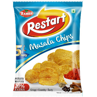Ramoji Restart Masala Chips Rs.5 Pouch